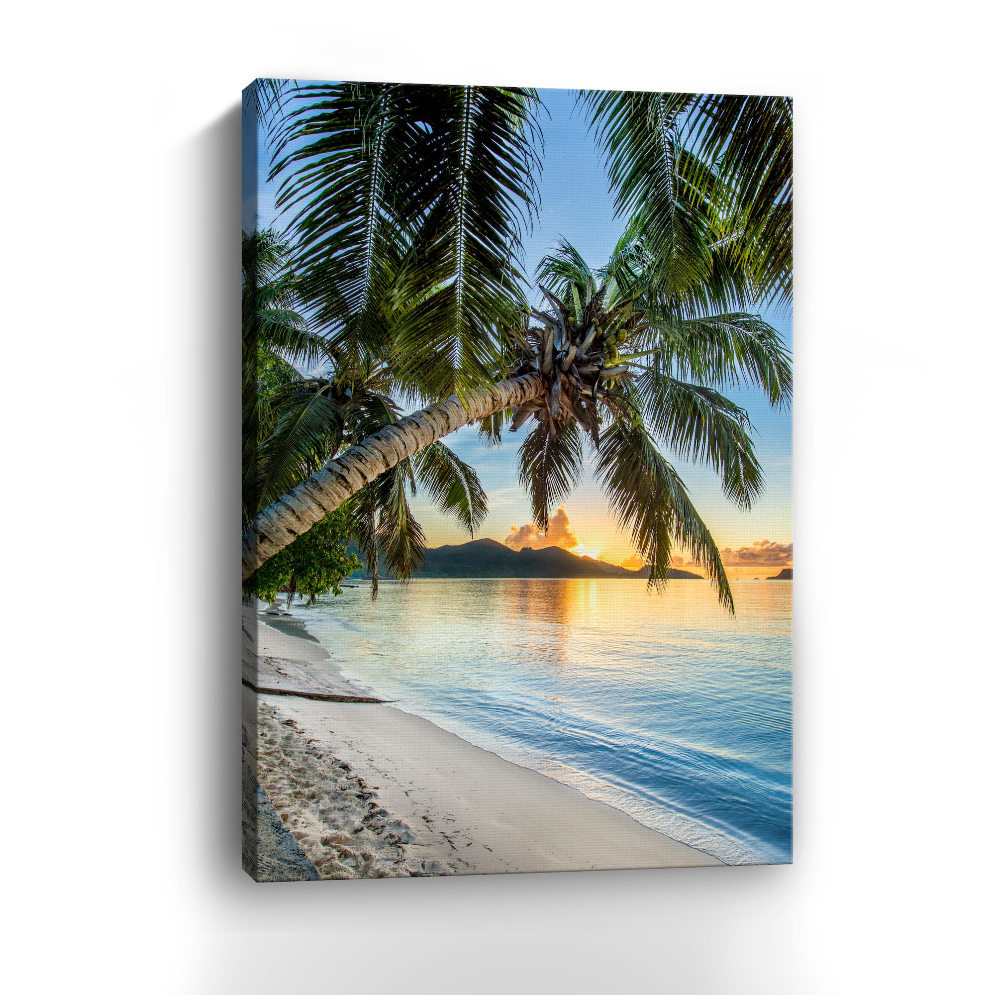 Beautiful Beach Sunset Canvas Giclee